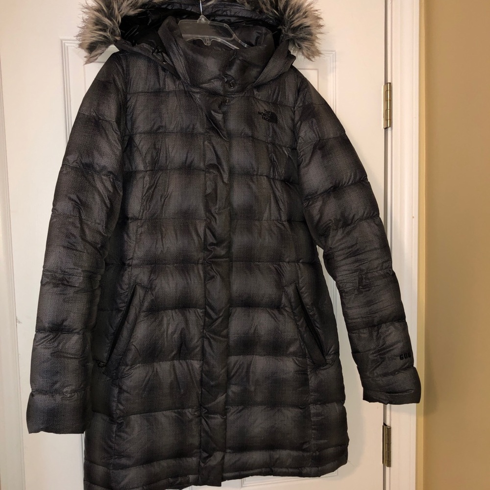 North Face long coat